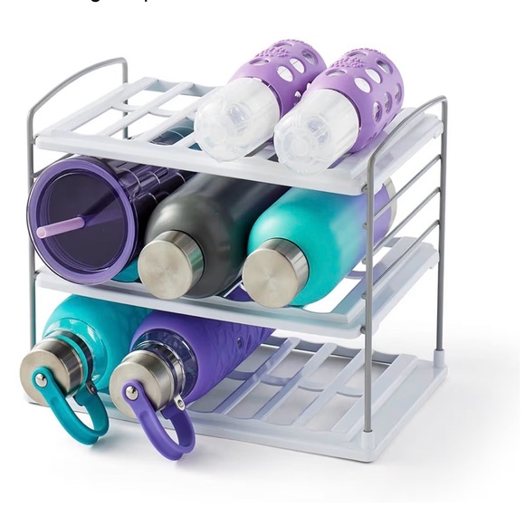 White Two-Tier Storage Rack - Picture 8 of 8